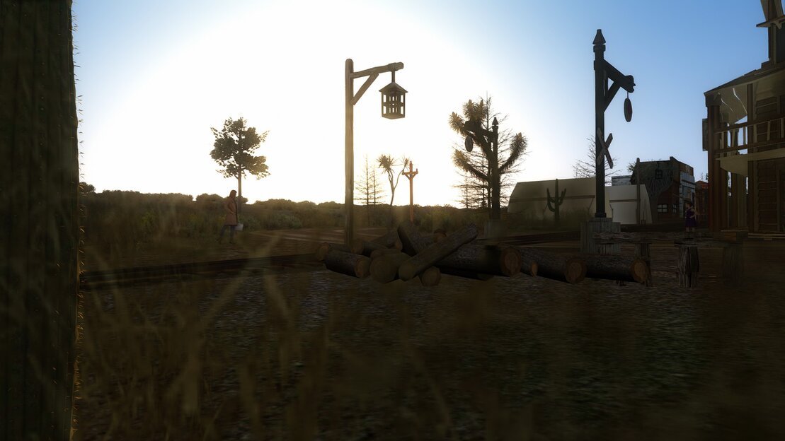 Trainz screenshot of a coastal South African branch line alongside the sea